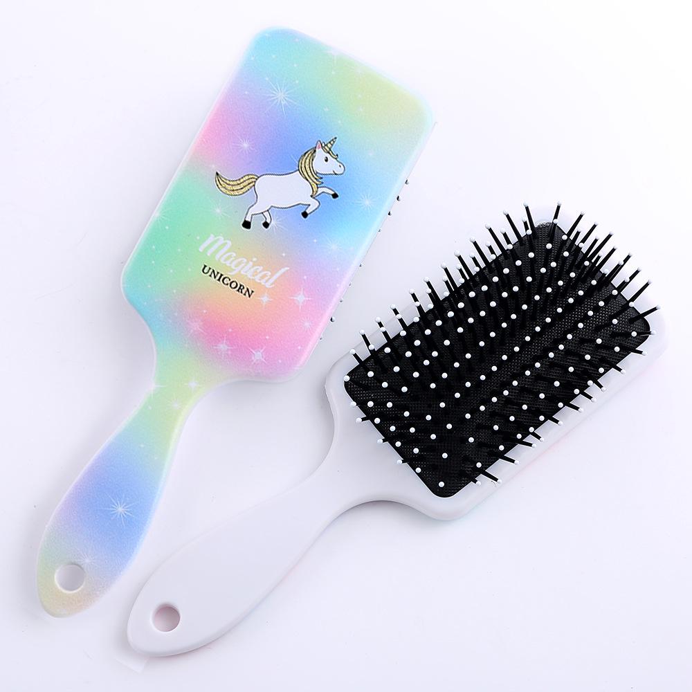 Cartoon My Little Pony Detangling Hairbrush with Air Cushion Massage