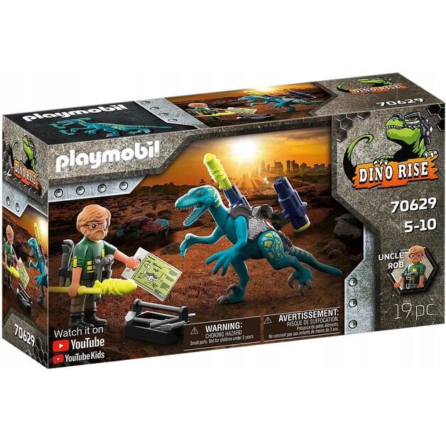 Конструктор Playmobil 70629 Dino Rise дядя Роб в бою