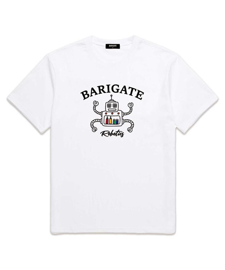 Baligeiteu Robot Short Sleeve T-Shirt (Bs008) White