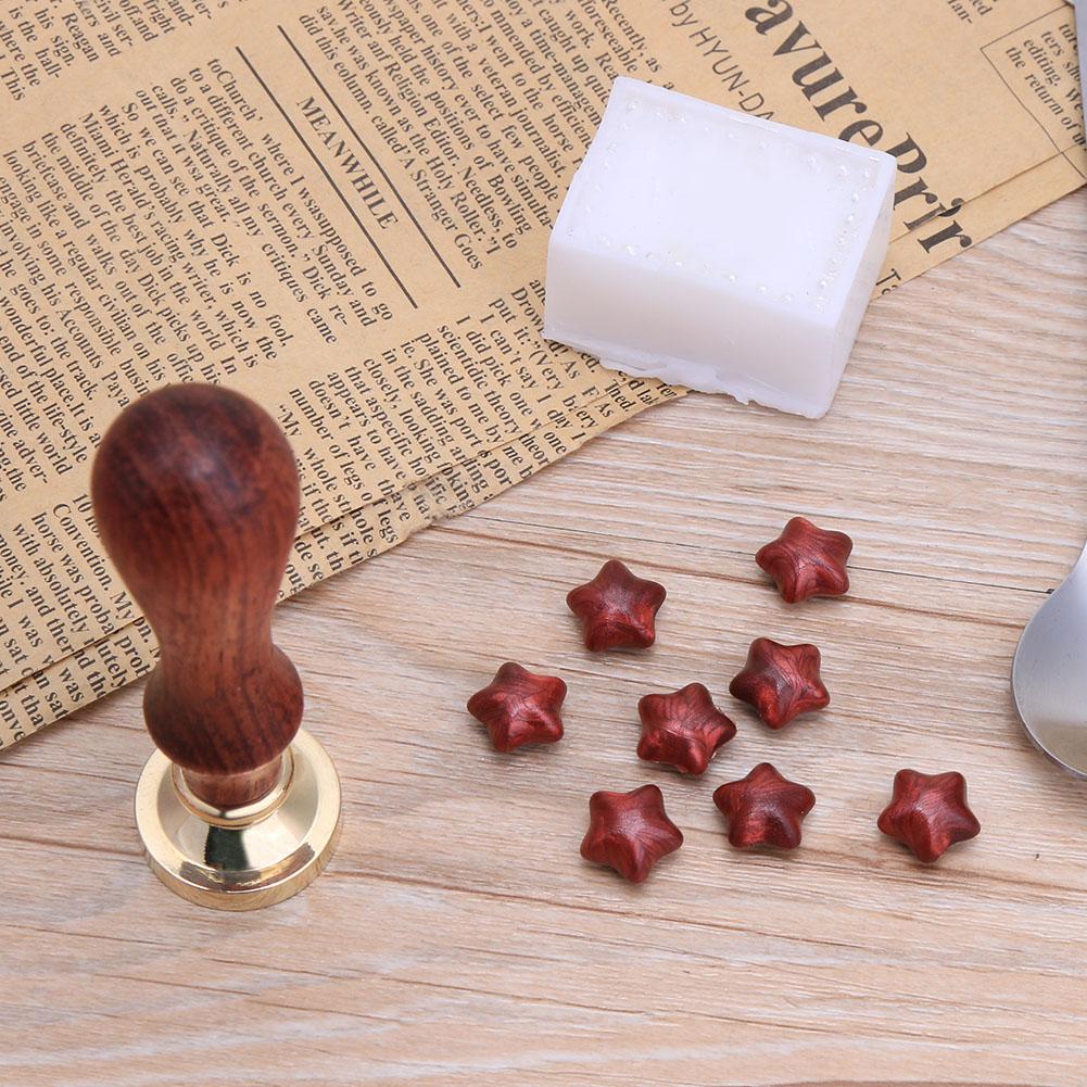 Gold-plated Brass Head Retro DIY Envelope Wax Seal Stamp Head Sealing Wax Scrapbooking Stamps Wedding Decorative Invitation