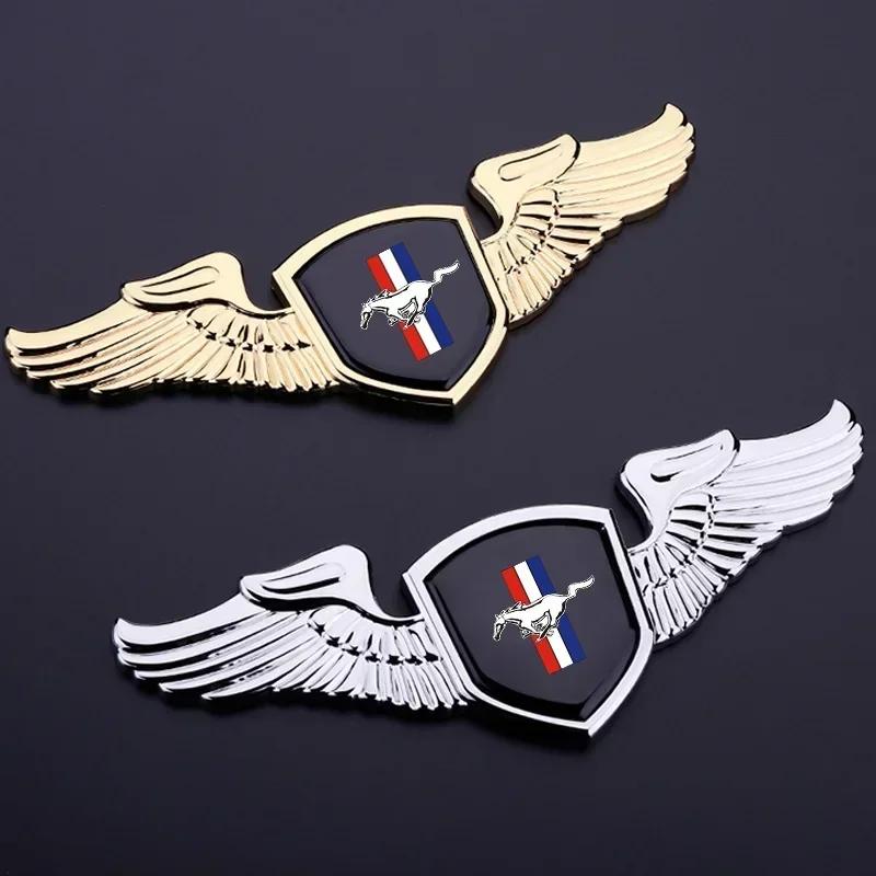 Car Front Hood Emblem Sticker Badge for Ford Mustang Shelby Mustang Kuga Mondeo Explorer Ecosport Galaxy Transit Focus 2 Ranger