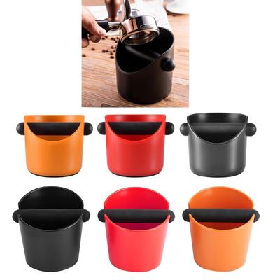 Espresso Coffee Knock Box Anti Slip Coffee Grind Residue Dump Bin Container Detachable Knock Bar Coffee Tools Cafe Accessories