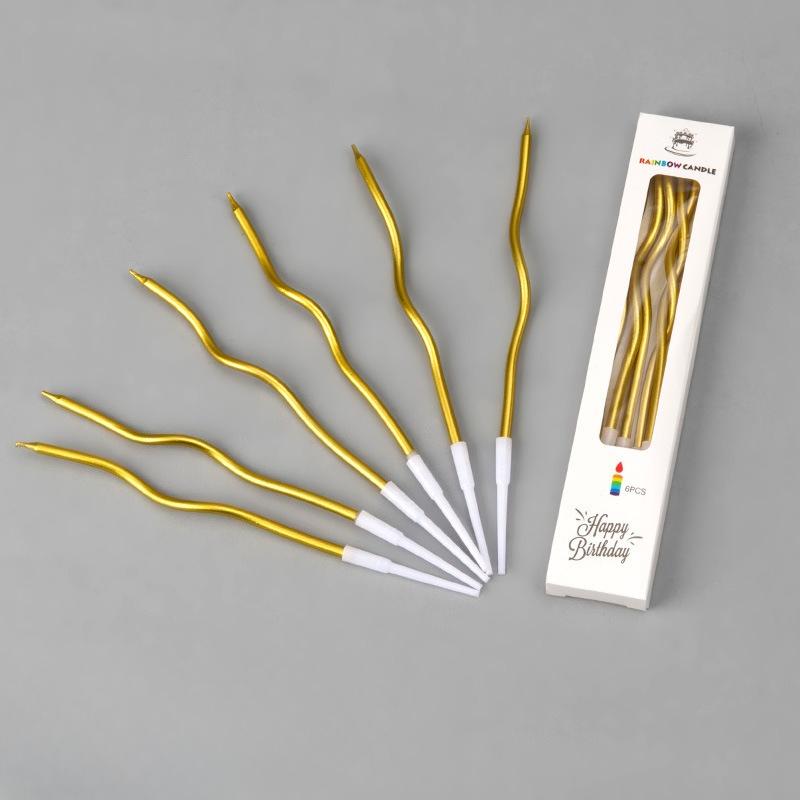 Ins Feng Birthday Candle Card Insert Digital Candle Photography Props Dessert Table Cake Decoration Photo