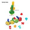 30-Piece Children's Art Sponge Stamp Set for DIY Early Education and Graffiti Painting