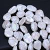 1String, 18×20-20×22mm Baroque Natural Freshwater Irregular Pearls 36cm Loose Beads for Handmade Jewelry Craft Supplies, DIY Holiday Gifts