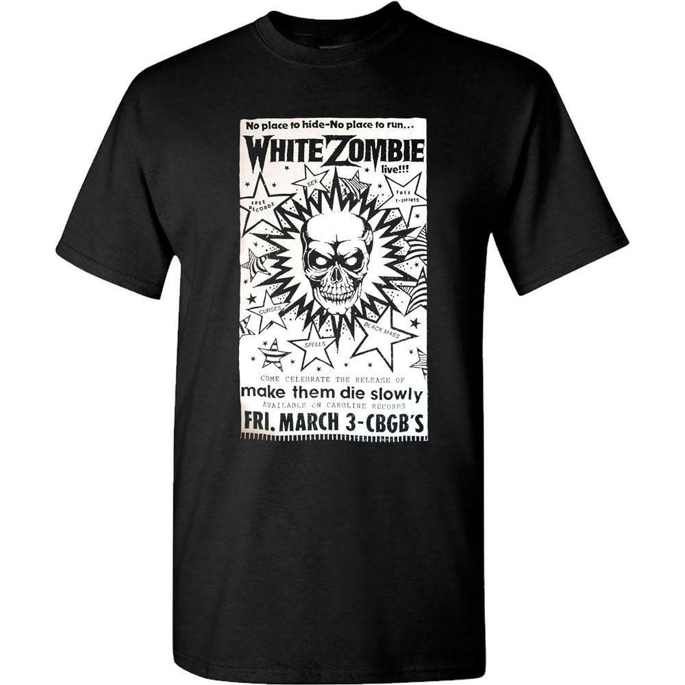 White Zombie CBGB Poster Classic Adult T-Shirt S