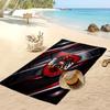 Österreich Fußball Druck Strandtuch Schnelltrocknend Super Saugfähig Weiches Badetuch zum Schwimmen Strand Reisen Fan Souvenir Geschenk