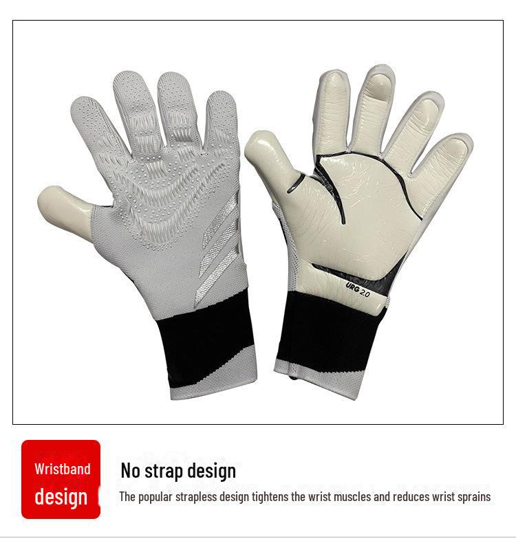 Latex Anti-Skid Goalkeeper Gloves for Training & Sports