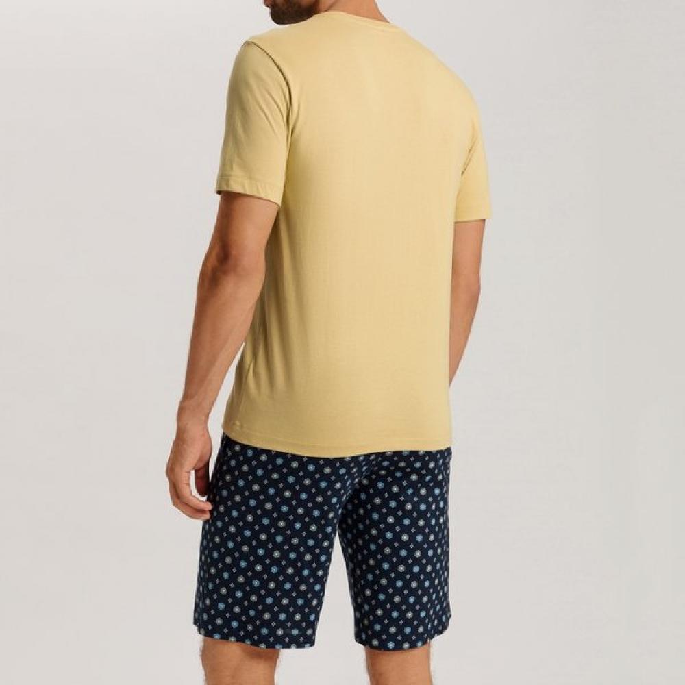 Hanro ShorT Sleeve T shirT 75050 sTraw