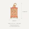 YML&Vintage Mini Furniture Pendants, Bathtub, Sofa, Vanity, Fireplace, DIY Alarm Clock, Charm Bracelet, Necklace Accessories