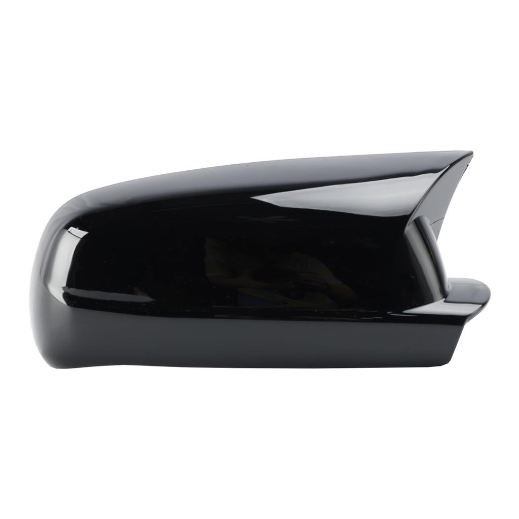 Glänzend Schwarz Flügel Außenspiegel Abdeckkappen Links + Rechts für VW Golf Mk4 1998-2004