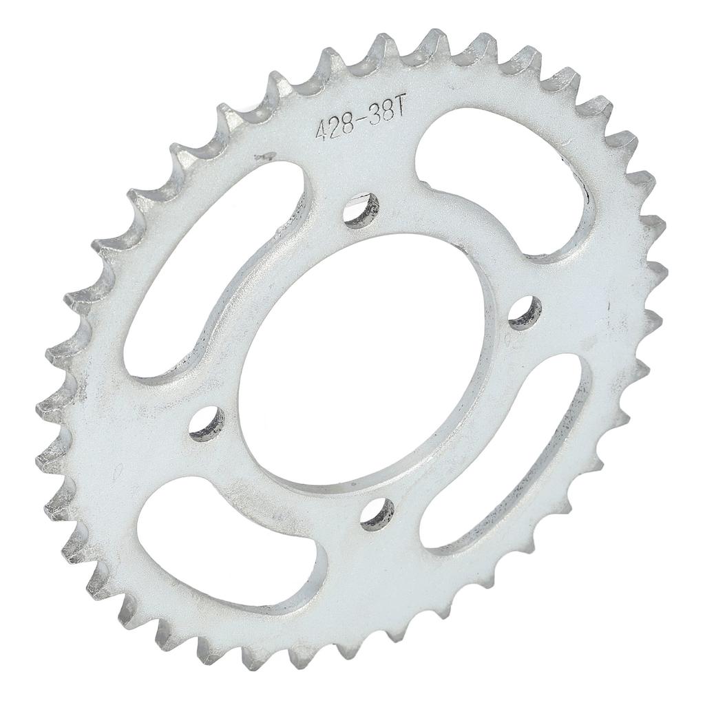 3PCS Motorcycle Rear Sprocket Cog Steel 428 38T Rear Sprocket Cog for ATV 4 Pit Off Road Bike Go Kart