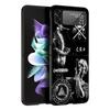 Residente C-Canserbero Case For Samsung Galaxy Z Flip 7 6 5 4 3 z Flip7 Flip6 Flip5 Flip4 5G Phone Cover Flip3 Folding Coque