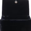 Prada One Handle Handbag Vintage NERO Black Velor Women Used