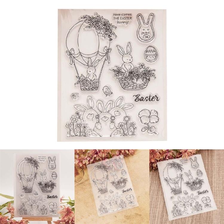 Easter Rabbit Stamp Ideal for Handmade Projects