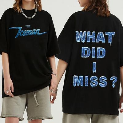 2026 Drake Iceman What Did I Miss Camiseta Hombre Mujer Harajuku Manga Corta Cuello Redondo Camisa Casual Camisa Hip Hop Streetwear Camiseta Oversize