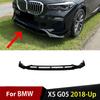 Front Bumper Lip Splitter Accessories For BMW X5 G05 2018-Up Car Exterior Spoiler Body Kits Diffuser Guard Cover Auto Trim Parts