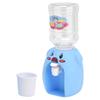 Mini Cartoon Getränkespender Spielzeug Simulation Wasserspender Küchenspielzeug für Kinder Blaues Schwein