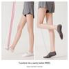 Backless Criss-Cross Strap Non-Slip Pilates Yoga Socks - Full Toe, Cotton, Fitness Studio Exclusive