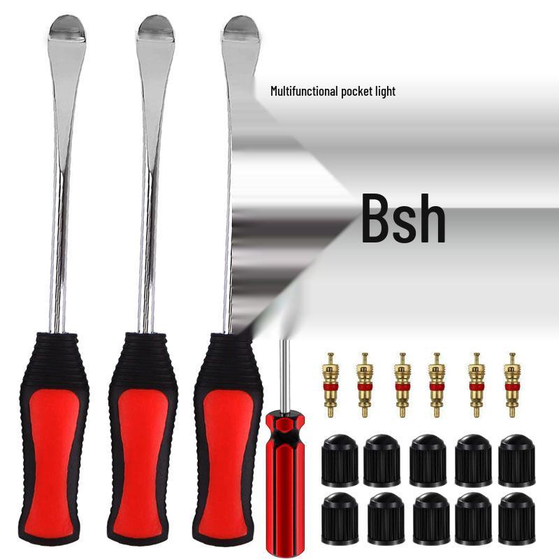 Multifunctional Tire Lever & Rim Protector for Motorcycle Repair