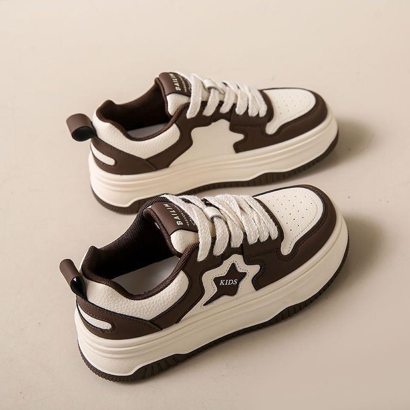 Thick-soled 22 new spring and autumn heightening casual board shoes sports shoes ins tide