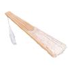 Folding Fan Hallow Lace Bamboo Bones Vintage Style Hand Fan with Tassel for Performance Clothes Decoration Gift