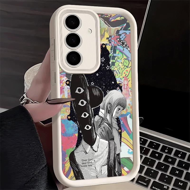 Phone Case for Samsung Galaxy S26 S25 Ultra S24 FE Oyasumi Punpun Anime Shell S23 Plus S22 + S21 S20 5G Soft Silicone Funda