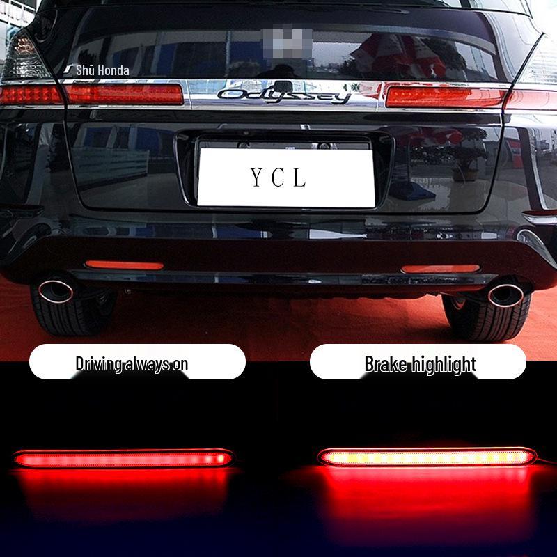 YCL Carbon Fiber Rear Lip Brake Light for 2007 Honda Odyssey