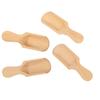 1/5PCS Small Wooden Spoon Creative Dessert Salt Spoon Children Milk Powder Measuring Spoon Wooden Cucchiaio Kitchen Accessories