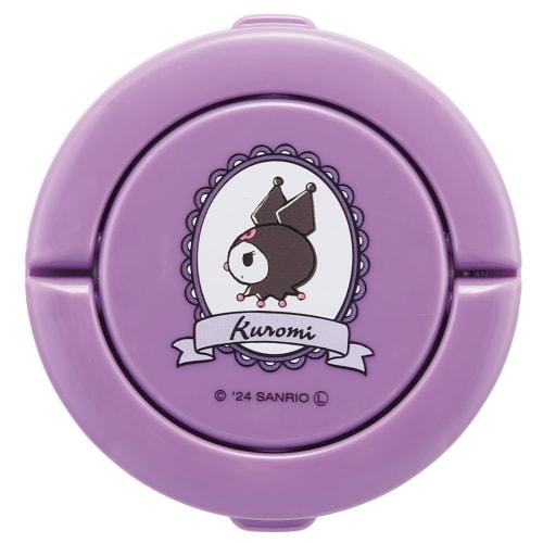 Skater Thermal/Cold Soup Jar 300ml with Folding Handle Antibacterial Sanrio Kuromi Flower Retro LJFO3AG