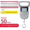 Portable 50kg Mini Crane Scale for Home, Fishing, and Vegetables