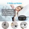 RGB Night Light LED Alarm Clock with Mood Light 2 Alarms with Vibrator Digital Night Light Clock Bell USB Power