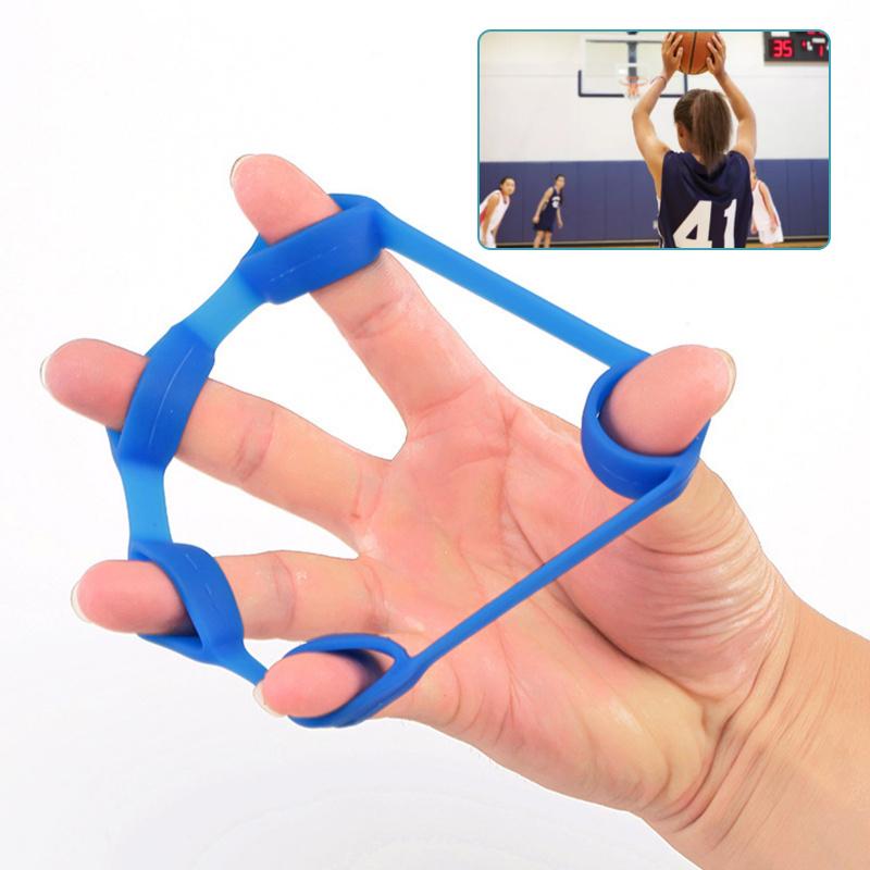 Silicone Five-Finger Training Hand Expanders Exerciser Wrist Stretcher Finger Gripper Expander Strength Rehabilitation Tensioner