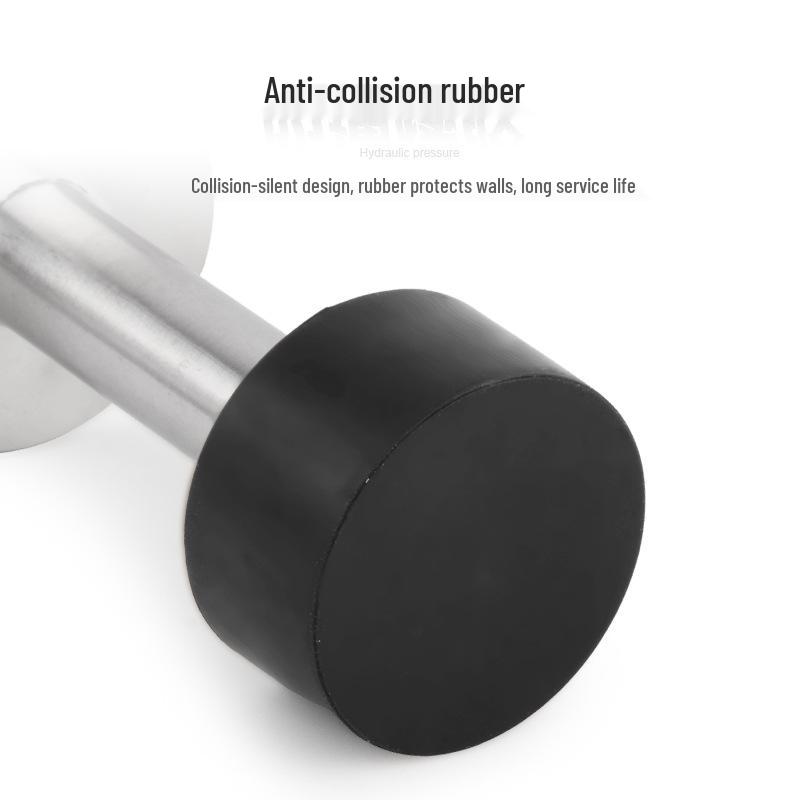 Stainless Steel Wall/Floor Mount Anti-Collision Door Stopper with Thickened Base