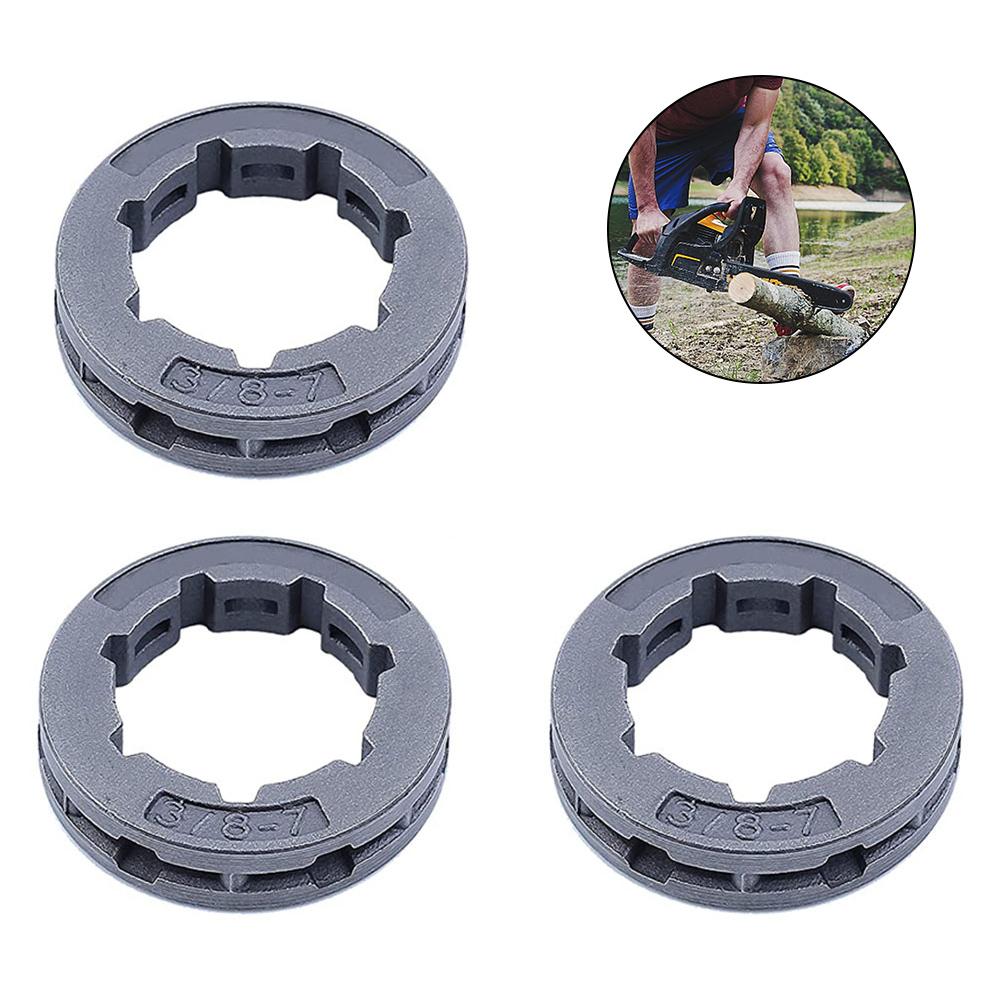 3Pcs 7Tooth Sprocket Rim 22mm Compatible with For 362 365 371 372 For 046 064 Chainsaws for Enhanced Performance