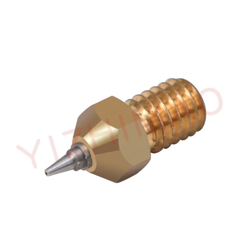 E3D MK8 Brass Fine Tip Nozzle for 1.75mm Filament, M6 Thread 3D Printer Part
