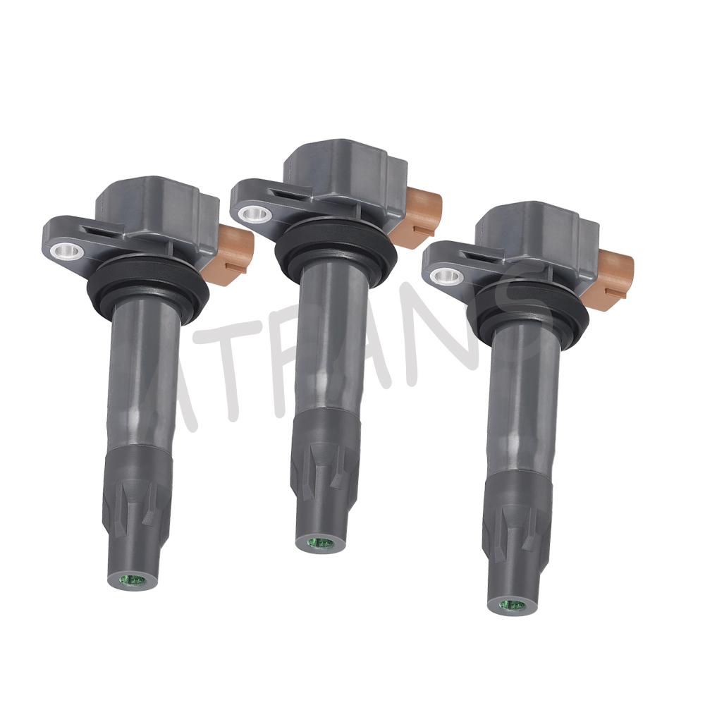 For Can-Am Maverick X3 Max Turbo R RR 2017-2022 2018 2019 2020 /Maverick Max Turbo 3Pcs Ignition Coil Spark Plug Caps 420666145