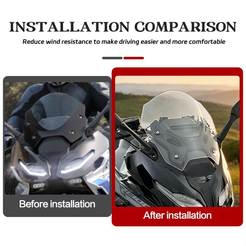 R 1300 RS 2025 2026 Motorradzubehör Windschild Windabweiser R1300RS R 1300RS Für BMW R1300RS RS1300 Windschutzscheibe