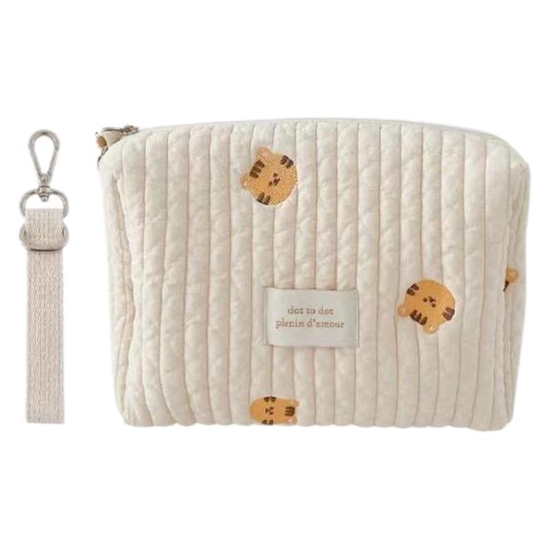 Universal Large Capacity Cotton Stroller Organizer and Handbag for Mums