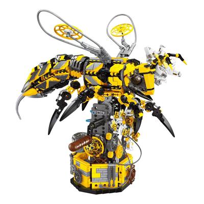 Idee Technisch Mechanisches Insekt Hornisse Bausteine Steine Modell Spielzeug für Kinder Geschenkset