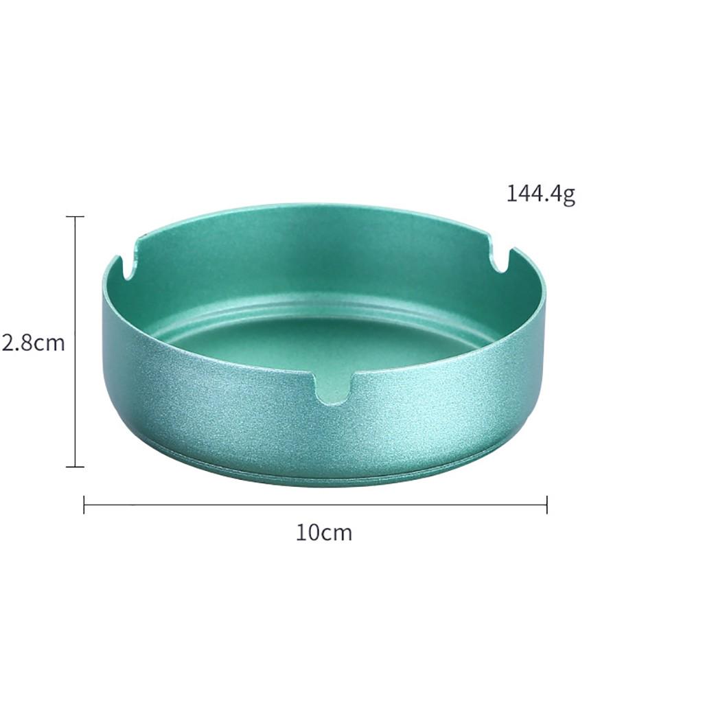 Stainless Steel High Temperature Resistant Drop Resistant Round Design Ashtray