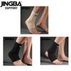Jingba Support 1 Pcs Black Nylon Compression Ankle Brace for Outdoor Sports Joint Protection Dropshipping