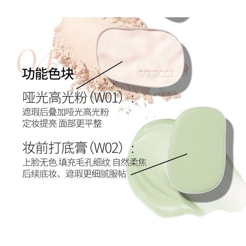 VEECCI - Adaptable 4-Color Concealer Palette - 2 Colors