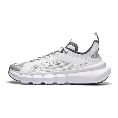 Li Ning Wu Dao 2.3 Comfortabele Ademende Schokabsorberende Duurzame Lage Casual Schoenen Heren Sneakers Zilver Wit ABCU021-1