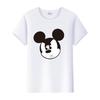 Unisex Mickey Mouse Fashion Leopard Minnie Head T Shirt T-shirt Cartoon Graphic Print Tshirt Streetwear Tops Clothing