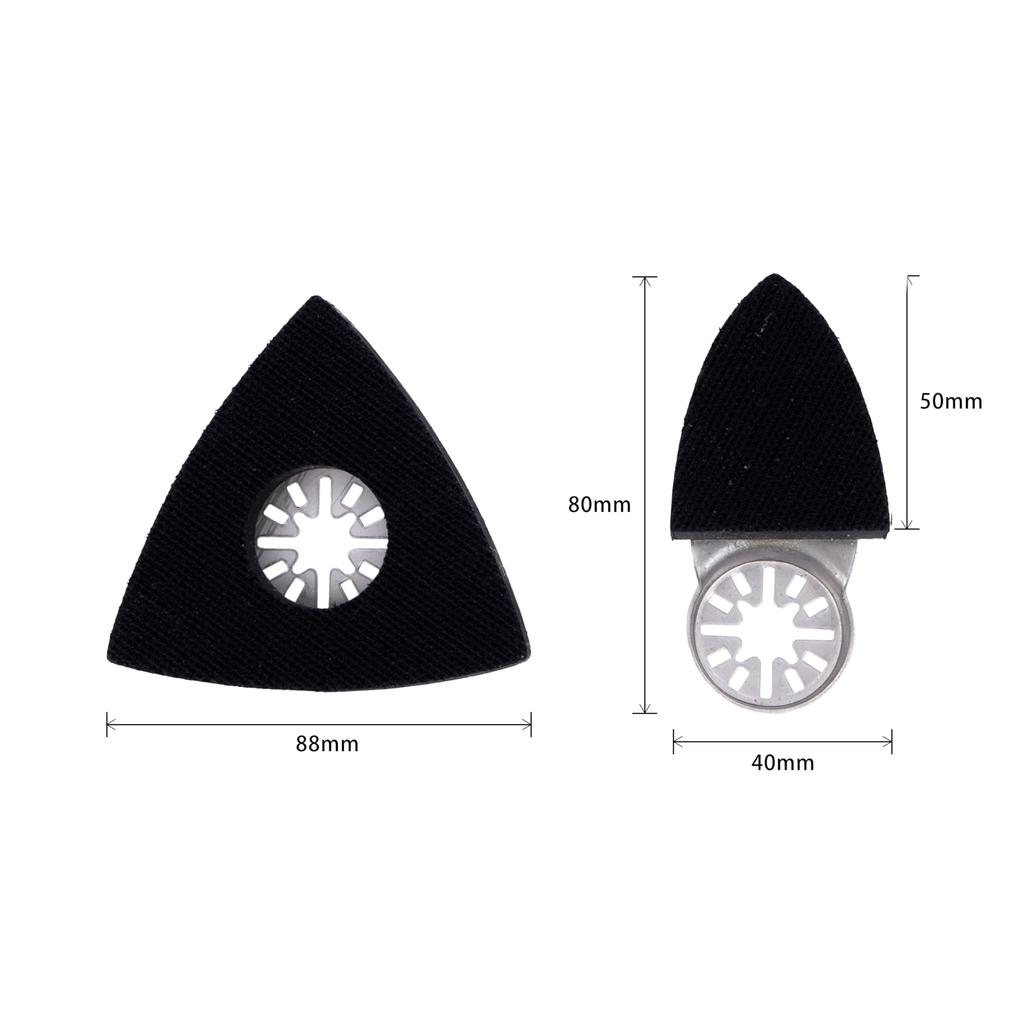 Replacement Sandpaper Blade Compatible with and HFS(R) 68-Piece Multi-Tool Set, Multi-Tools, Wood, Metal, Grinding, Polishing, DIY, 40/80/180/240mm