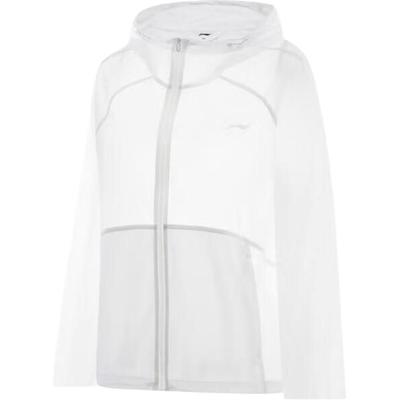 Bequeme Atmungsaktive Einfarbige Jacke Damenjacke Weiß AFDU460-1