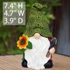 Hide A Key Gnome Figurine Outdoor Garden Gnome Statues Decorations For Yard Hidden Spare Key Holder Lock Box