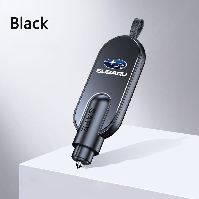 For Subaru 2 in1 Car Emergency Hammer Window Breaker SeatBelt Cutter Auto Window Escape Safety Hammer Life-saving Rescue Tool Z17