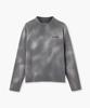 Beulipinggolpeu Women'S Spray-Dyed Mock Neck_Light Gray